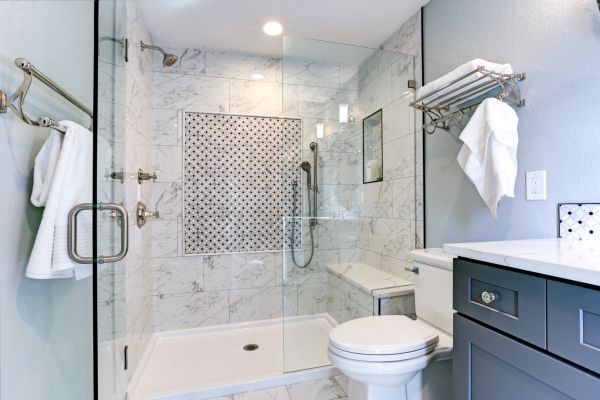 Shower Base Installation in Bainbridge Island